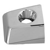 Chrome Door Handle Lock Bezel 80647‑ZC00A Left Side Exteroir Keyhole