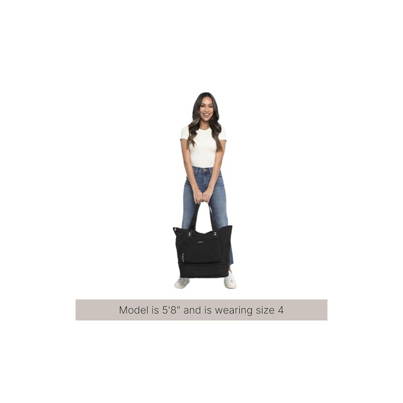 Baggallini Carryall Expandable Packable Tote Bolsa extensible extensible Carryall Mujer