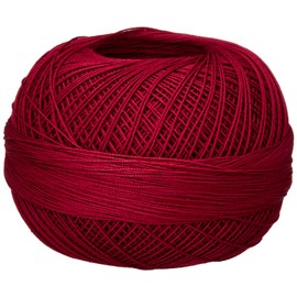 Handy Hands HH40-670 Lizbeth Cordonnet Cotton Size 40-Victorian Red