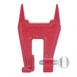 VIFER Chainsaw Stump Vise - Portable Chain Saw Filing Vise Chainsaw Universal Sharpener Metal Sharpening Tool Guide Bar Clamp, Red