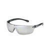 Gateway Safety 448M Starlite Squared Safety Eyewear - Gray Temples, Silver Mirror Lens