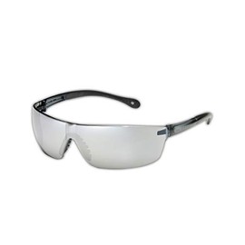 Gateway Safety 448M Starlite Squared Safety Eyewear - Gray Temples, Silver Mirror Lens