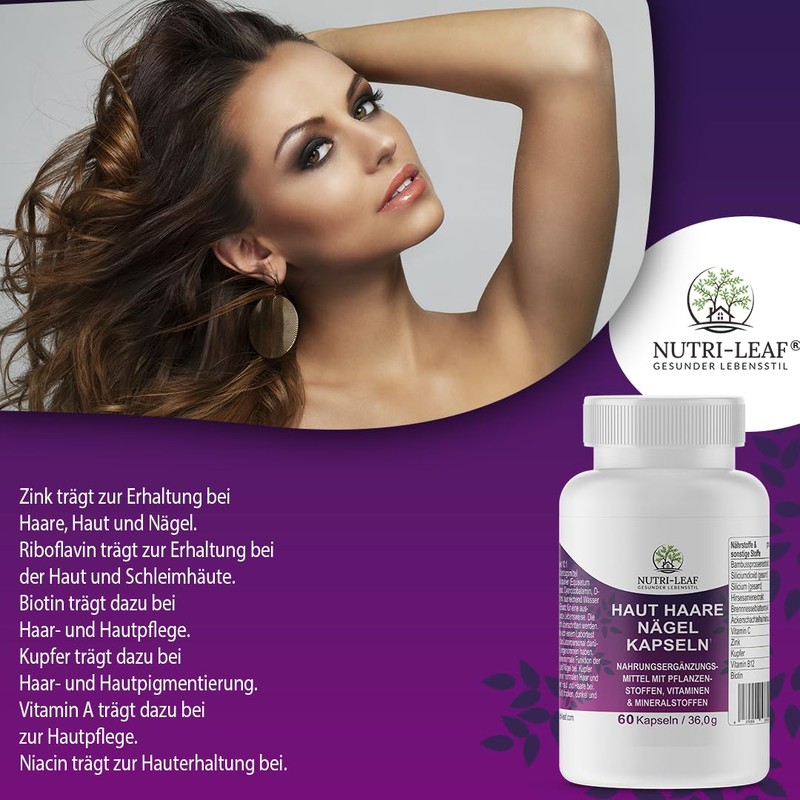 Haut Haare Nägel kapseln