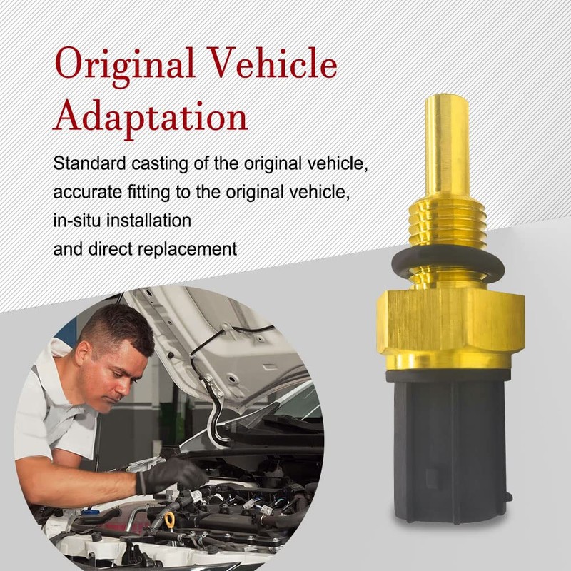 Mearo Engine Coolant Temperature Sensor, Temperature Sensor Replaces OEM# 158-0811