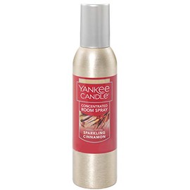 Yankee Candle Concentrated Air Freshener Room Spray, Odor Eliminator for Home, Bathroom, Sparkling Cinnamon, 1.5 Oz (Pack of 1)