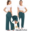 UEU Womens Wide Leg Yoga Pants High Waisted Adjustable Joggers