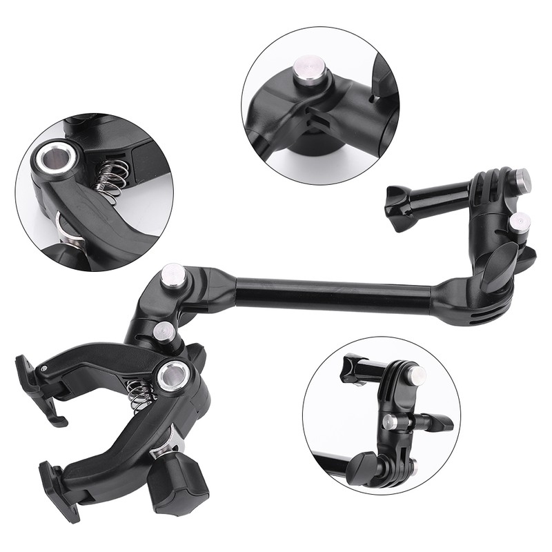 K6 Guitar Clip 360 Rotation Monopod Mount Arm Stand Clamp