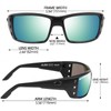 WIESMANN Polarized Sports Sunglasses for Men Women Classic Driving Fishing
