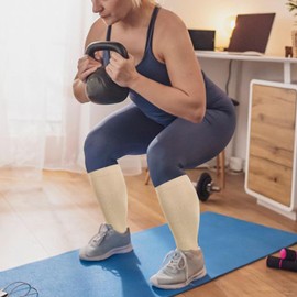 Compression Socks for Women Wide Calf | Knee High Stockings,Plus Size Compression Socks for Extra Wide Calf Knee High Compression Stockings for Swelling Support