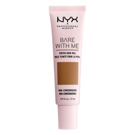 NYX PROFESSIONAL MAKEUP Bare With Me Tinted Skin Veil, Lightweight BB Cream - Cinnamon Mahogany