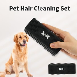 Kingsley & Harper Pet Hair Remover, For Your Home & Car Interior, Carpet, Sofa, Clothes & Upholstery - Works With All Animals - Instantly Lifts, Gathers & Removes All Pet Hair