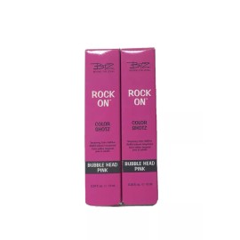 BTZ 2 BTZ Beyond The Zone Rock On Color Shotz Temp Bubble Head Pink Color Additive
