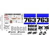 MD Complete 763 Style G Decal Sticker Kit fits Bobcat