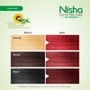 Nisha Creme Hair Color Combo Pack of Flame Red Red