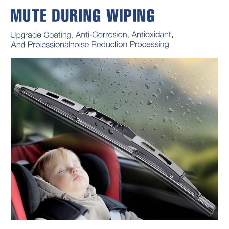 ICEXSNOW 10" Rear Wiper Blade Replacement for Chevy Trax 2022-2013