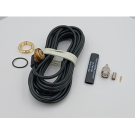 Laird Technologies - 3/4" Brass NMO Mount - with TNC Male Connector and Heat Shrink - Cable Assemblies Now MB8 KIT (MB8-TNC Male)