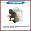 HEROFFIX 5 Pcs Waterproof Relay DC 12V 60A, 4 Pin