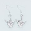 Sign Language Earrings Gifts for Women Earrings Friends Teachers Students