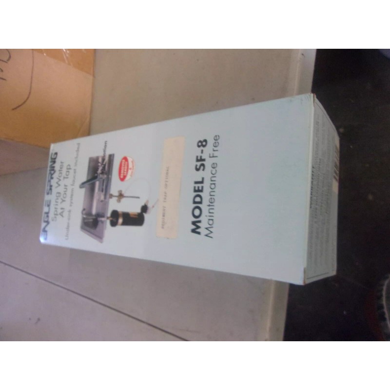 EAGLE SPRING SF-8 UNDER SINK SYSTEM FAUCET INCLUDED WATER FILTER