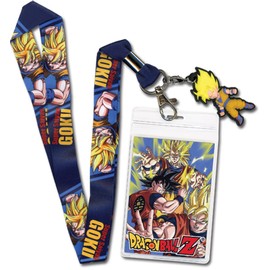 GE Animation GE-82540 Dragon Ball Z Super Saiyan Goku Lanyard
