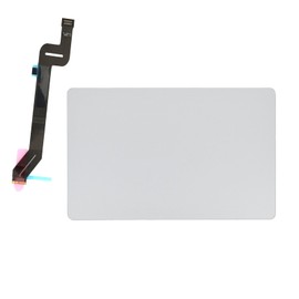 Willhom Trackpad Touchpad with Trackpad IPD Flex Cable 821-02250-A Replacement for MacBook Pro 16" Retina Late 2019 (A2141) (Silver)