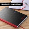 Black n' Red Casebound Hardback Recycled A4 Book