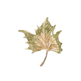 intage Maple Leaf Brooch for Women & Girls, Dainty Green/Yellow Enamel Lapel Pin, Autumn Fashion Jewellery Accessories for Banquet Dresses & Formal Occasions