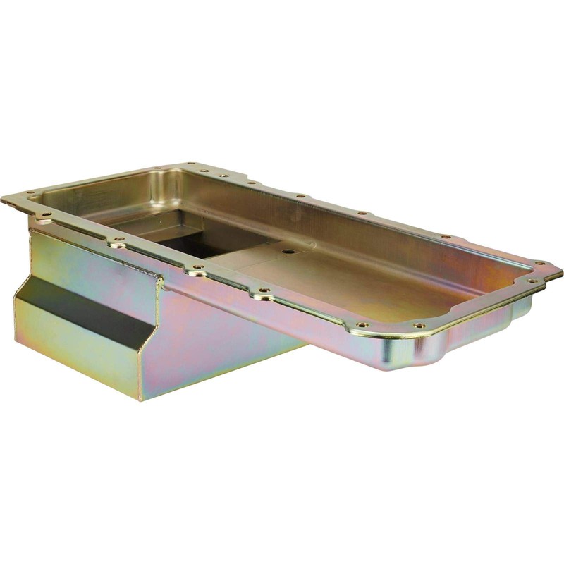 LS Engine Swap Conversion Low Profile Oil Pan, Zinc, 10