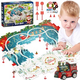 TZQFROCE Car Toy Car Racing Track DIY Car Racing Track Toy Track Cars Toy DIY Puzzle Track for Children's Toy Gift Games for Children from 2 3 4 5 6 Years