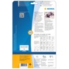 HERMA 4232 Sicherheitsetiketten gegen Manipulation, 25 Blatt, 45,7 x 21,2