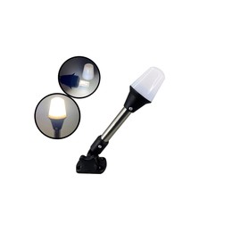 Pactrade Marine Pontoon Led, S.s Tubing Ajustable Base All Round Light