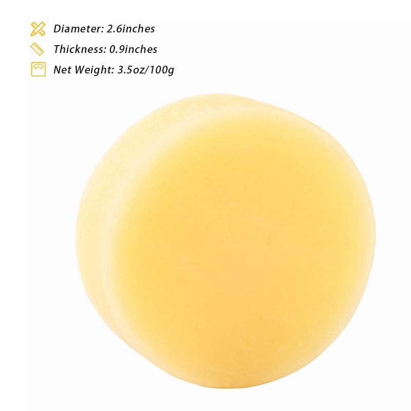 Anbbas Sandalwood Shaving Soap Puck Refill for Men Barber Traditional
