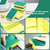 Individually Wrapped Sponges, Kitchen Dishwashing Sponge Bulk, Non Scratch Dishes