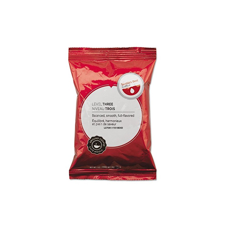 Premeasured Coffee Packs, Signature-Level 3, 2 oz Packet, 18/Box