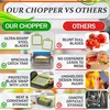 14-in-1 Vegetable Chopper with Container – Veggie Chopper with Container