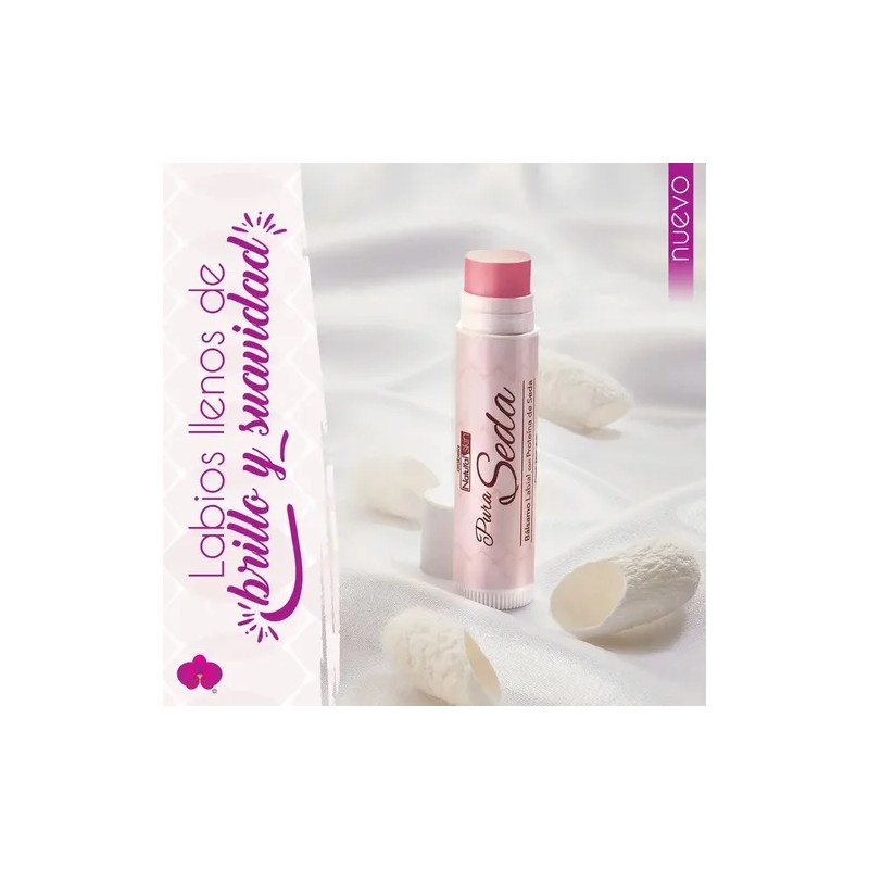 3 Pz Bálsamo Labial Con Proteína De Seda Hidratan Suavizan