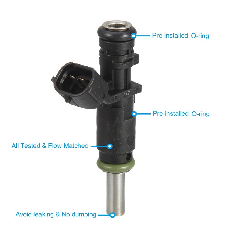 X AUTOHAUX 5 Pcs 07K906031C Car Fuel Injector Nozzle for