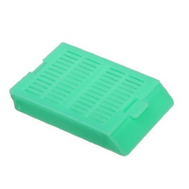 Bio Plas 6059 Aqua Acetyl Plastic Histo Plas Uni-Capsette Tissue Embedding Cassettes with Detachable Lid (Pack of 500)