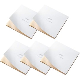 Orbis Oil Blotting Paper, Large Size, 5-Pack Set (30 Sheets per Pack), Cream-Colored Box
