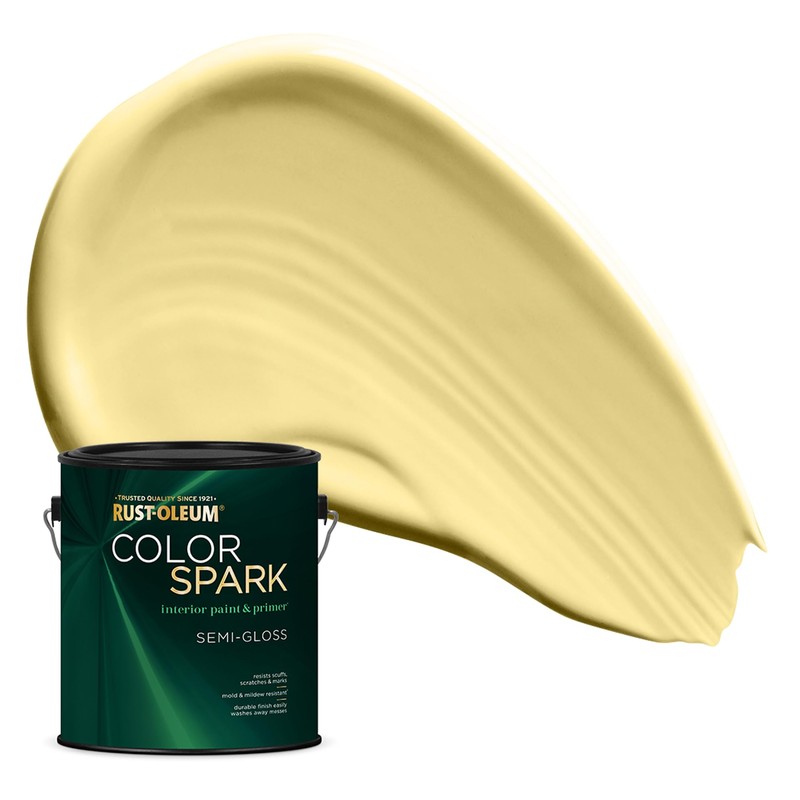 Rust-Oleum Color Spark Interior Paint and Primer in One, Semi-Gloss,