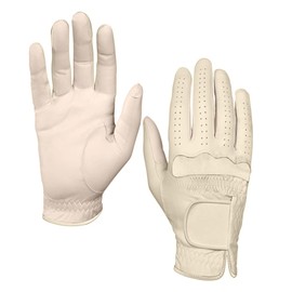 Mens All Weather Full Palm Cabretta Golf Gloves (Right) (Large)