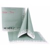 50 Serviettes Fabric-Like – Romantic; Colour: Eucalyptus Green, Size: 40