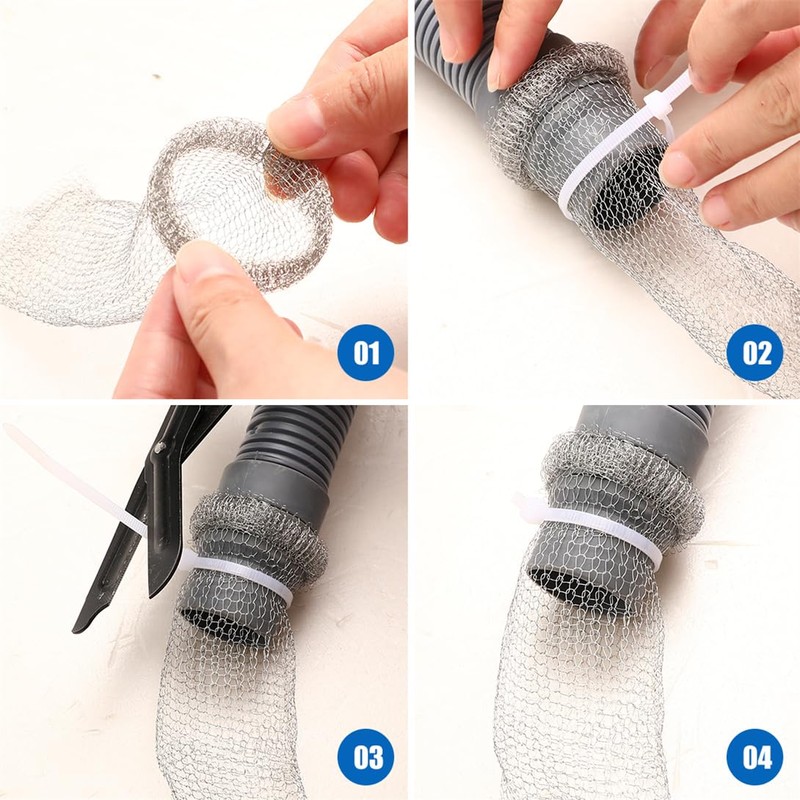 Lint Traps Stainless Steel Washing Machine Lint Trap 10 Pack
