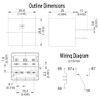 898H-1CH-C-R1 U02 24VDC 25A/20A Automotive Power Relay 5 Pins with