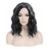 Jorla Cabello De Mujer Hasta Los Hombros Ondulado Bob Pastel