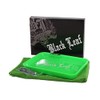 Black Leaf Rolling Tray LED Light Green Mixing Tray Construction