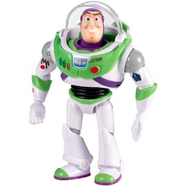 Mattel GGX30 Toy Story 4 Buzz Lightyear with Sign, Toy Action Figure, from 3 Years, 17 cm
