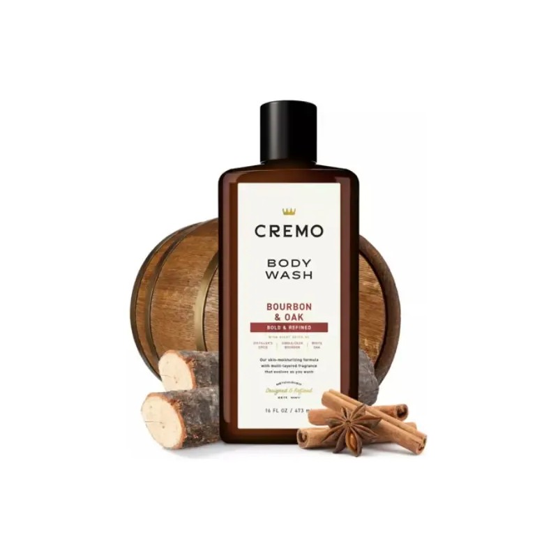 Cremo Body Wash - Bourbon & Oak 16 Oz
