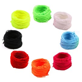PENTA ANGEL 80 Yoyo String (10 Each - Florescent Lime Green, Yellow, Orange，Blue ,Rose ,Red ,Black and White)