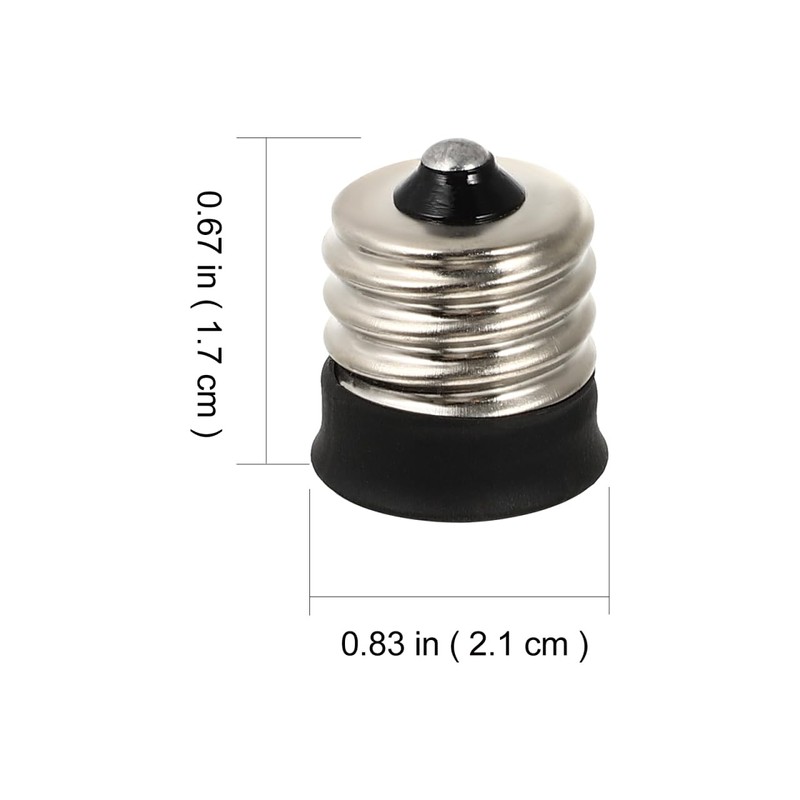 Homoyoyo 5-Pack E17 to E14 Adapter Kit | Premium Durable